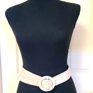 Eelskin belt, sz S/M never worn